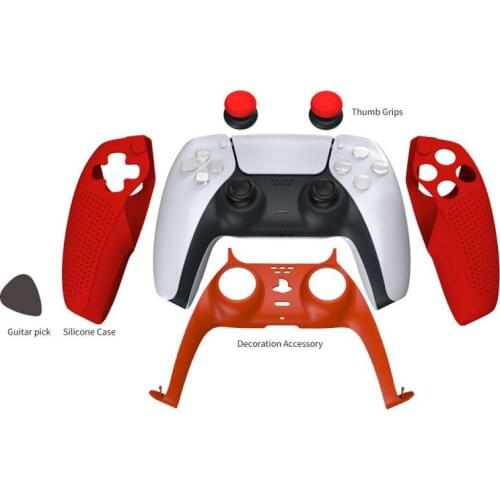 Gamepad Silicone Non-slip Protective Suitable For Playstation5 Accessories PS5 Controller Non-slip Cover Thumb Grip Cap