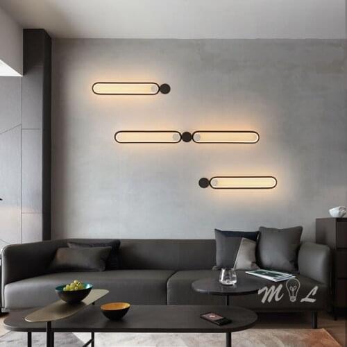Modern Led Wall+lamps Simple Wall Sconce Living Room Decoration Bathroom Bedroom Lamp Vanity Light Wall Lights for Home Deco