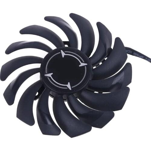1 Pair 87mm PLD09210B12HH 4 Pin Graphics Video Card Cooling Fan for MSI RX 470 480 570 580 Armor