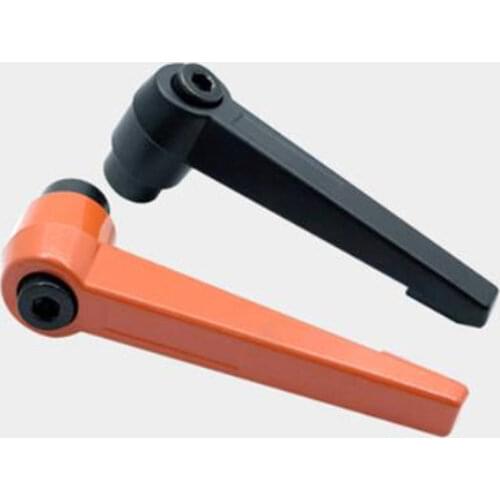 1pcs M5/M6/M8/M10/M12 Female Thread Adjustable Handle Knob Metal Thread Black Adjustable Clamping Handles Lever