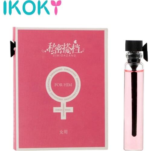 IKOKY Scented For Men Woman Orgasm Lubricants Pheromone Perfume 2ML Flirting Seduction Perfume Attract Women
