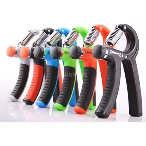 200Pcs/Lot 10-40 Kg Adjustable Heavy Grips Hand Gripper Gym Hand Exerciser Grip Wrist Forearm Strength Training Hand Grip