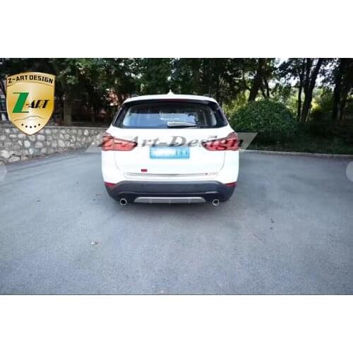 2016-2017 Z-ART for X1 F48 PP tuning rear diffuser + exhaust 2.0 T rear diffuser for X1 1.5 T