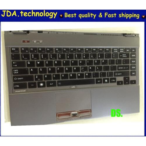 95%New/orig For TOSHIBA R632 Z830 Z835 Z930 z935 Seires US keyboard palmrest topcase Upper cover Touchpad