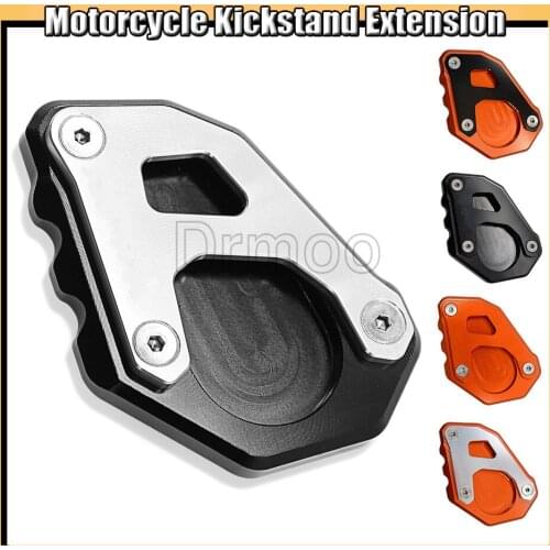 Motorcycle CNC Accessories Aluminum Side Stand Enlarge Kickstand Parts For KTM 1050 1090 1190 1290 Adventure