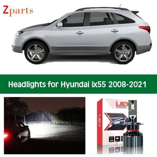 Car Bulbs For Hyundai ix55 2008-2021 LED Headlight Headlamp Low High Beam Canbus Auto Lights Lighting Accessories