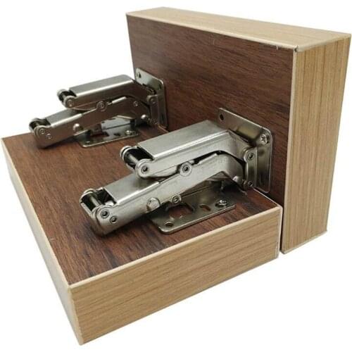 Large angle large hinge 170 degree shaped hinge Free opening thick door hinge