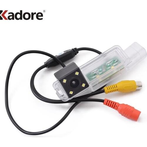 For VW For Volkswagen Golf 7 Scirocco Passat CC 2014 Rear View Camera Waterproof Wide Angle Car Back Reverse Camera CCD 4 LEDS