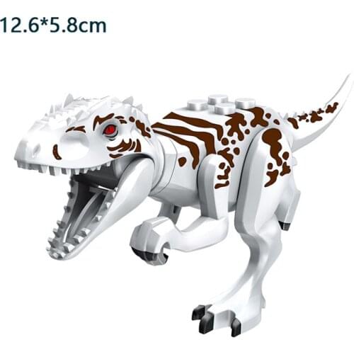 Jurassic Dinosaur Building Blocks Toys Park Compatible Major Brand Gifts Simulation Animal Rex Raptor