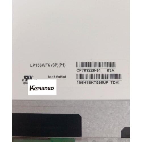 LP156WF6 SP P1 LP156WF6 NEW ORIGINAL IN STOCK