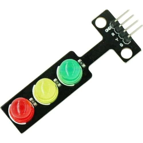 5PCS Mini 5mm LED 5V Traffic Light LED Display Module for Arduino Mini-Traffic Light for Traffic Light System Model