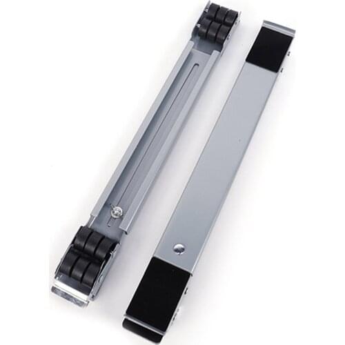 Mobile Roller Multi-functional Mobile Adjustable Washing Machine Holder Base Low-profile All-metal Anti-rust Mobile Roller