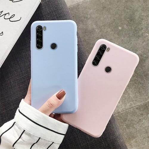 Fashion Candy Color Case for Xiaomi Redmi Note 8 7 6 5 Pro 4 4X 3 Case Redmi 4X 4A 5A 6A 7A 8A GO S2 K20 Pro Soft Silicone Cover