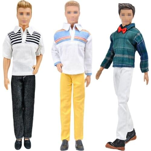 Ken The Boyfriend 1/6 Doll Outfit Set Dress Clothes Accessories Play House Dressing Up
