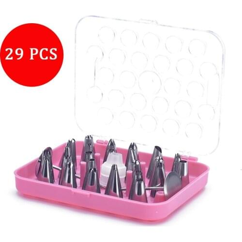 29-piece Cake Stainless Steel Decorating Mouth Set Dessert Decorating Tool Cream Decorating Device