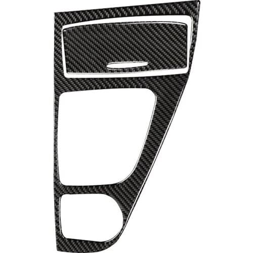 Carbon Fiber Interior Gear Shift Panel Cover Car Sticker For Infiniti Q50 Q60 2013 2014 2015 2019