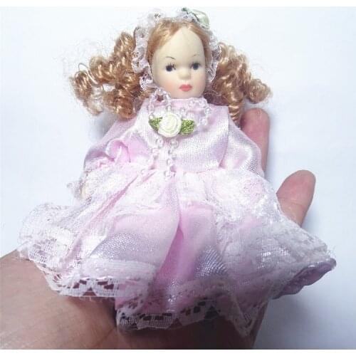 Handcrafted Delicate 11cm Antique Dolls Elegant Women Figures Collectibles Beautiful Figurines Desktop Ornament