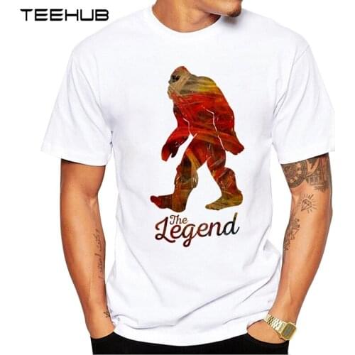 New Arrivals 2019 TEEHUB Cool Design Mens Fashion The Legend of animal Printed T-Shirt Short Sleeve O-neck Tops Hipster Tee