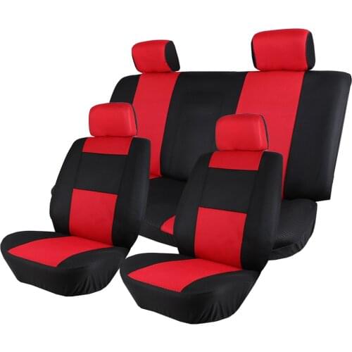 O SHI CAR Universal Automobile Seat Cover for Cars Breathable Sandwich Seat Protector Cloak Auto Cover Fit Toyota Volvo Ford etc