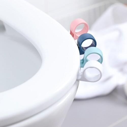 Bathroom Supplies Lifting Device Avoid Touching Cartoon Snail ABS 1Pcs Toilet Lid Handle Portable Seat Lifters for Household