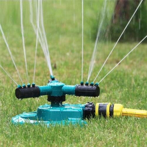 Adjustable Trigeminal Nozzle 360 Degree Rotating Refraction SprinklersWater Saving Atomizing Garden Irrigation Lawn Spray Head