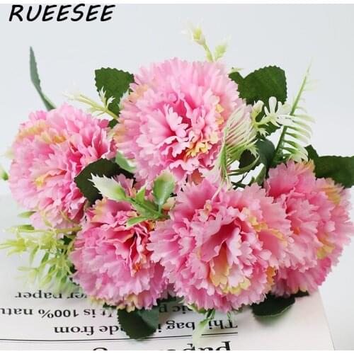 Искусственные гвоздики RUEESEE China At AliExpress