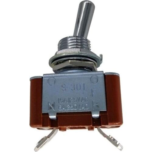 S-301 S301 SPST Two gears, one on and one off, with screws, rocker switch NKK
