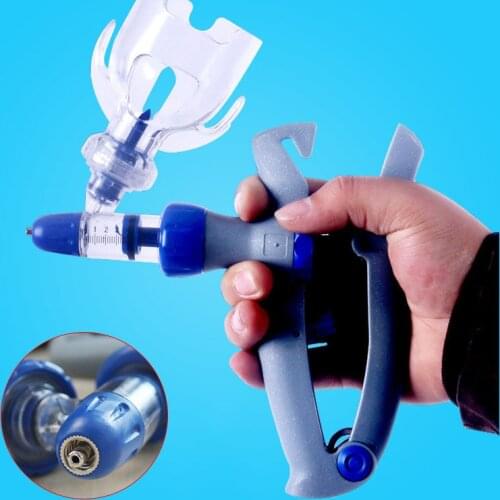 Syringe Veterinary Continuous Injector Vaccine Injection 2ml 5ml Poultry Antiepidemic Adjustable Automatic For Chicken Duck