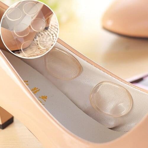 6 PCS/Set Women Ladies Girls Silicone Gel Shoe Insole Inserts Pad Cushion Foot Care Heel Grips Liner #996