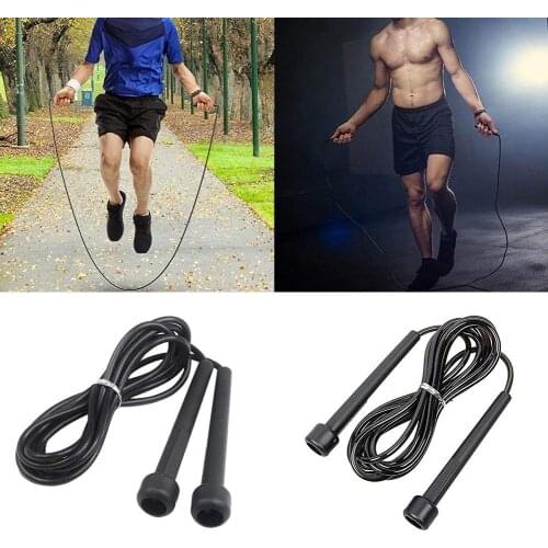 1pc Jump Rope Small Handle Bodybuilding Exercise Fitness Sport Lose Weight Jump Skipping Rope Body Building Accessories