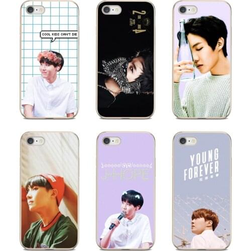 For Samsung Galaxy S7 S8 S9 S10E S20 FE Note 10 20 Edge Lite Plus Ultra Soft TPU Phone Case KPOP-young-forever-Jin-J-hope-Suga