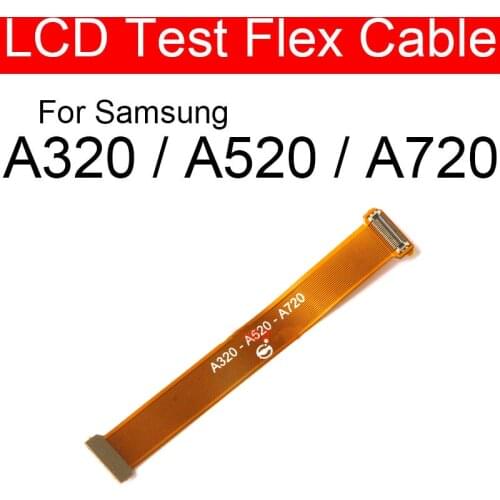 LCD Test Touch Screen Extension Tester Flex Cable For Samsung Galaxy A3 A5 A7 2017 A320 A520 A720 LCD Display Flec Ribbon Repair