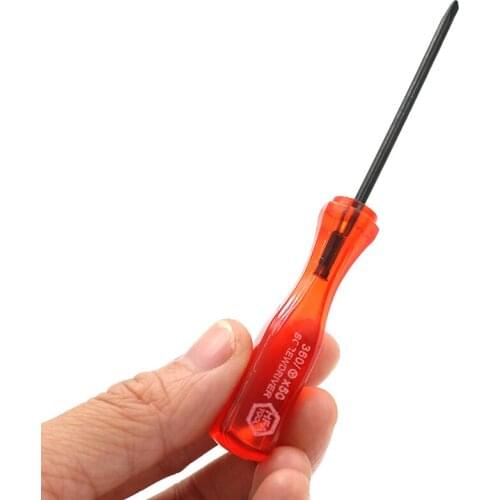 1 Set New For Gameboy 3.8mm + 4.5mm Security Bit + triwing security screwdriver bit set for N64 game boy