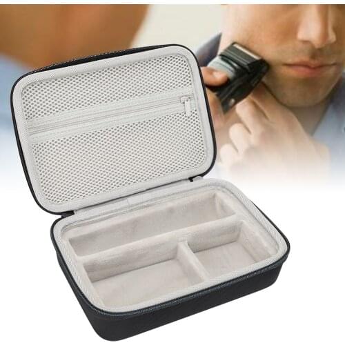 Portable Electric Hair Clipper Storage Bag Shaver Organizer Case for Braun MGK3020/3060/3080(GC-0093 Hair Clipper Bag for Philip