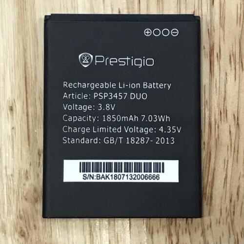 MLLSE 1850mAh PSP3457 Battery For Prestigio Wize F3 PSP3457 DUO PSP3457 Mobile Phone