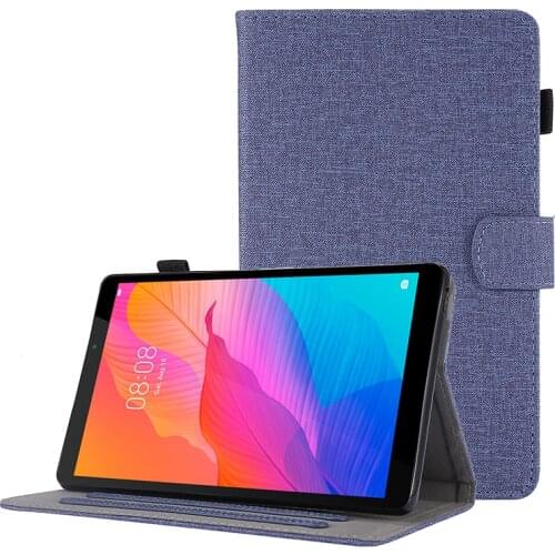 Fabric Pattern PU Leather Case for Huawei MatePad T8 Business Cover MatePad T 8 inch KOB2-L09 Kobe2-L03 KOB2-W09 Casing