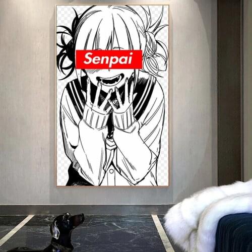 Colorful Anime My Hero Academia Digital Anime Manga Wall Art Print Decor,50 x 70 cm,No Frame