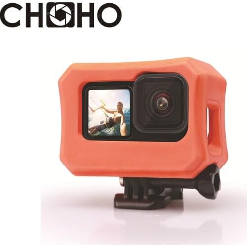 For Gopro 9 Accessories Waterproof Diving Floating Floaty Case Frame Surfing Foam Float For Go Pro Hero 9 Camera