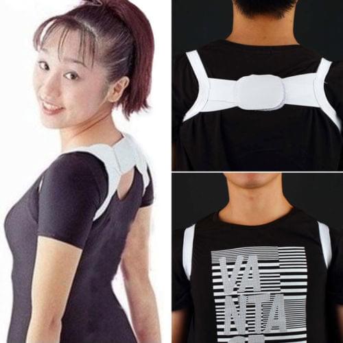 Adjustable Clavicle Posture Corrector Men Woemen Upper Back Brace Shoulder Lumbar Support Belt Corset Posture Correction