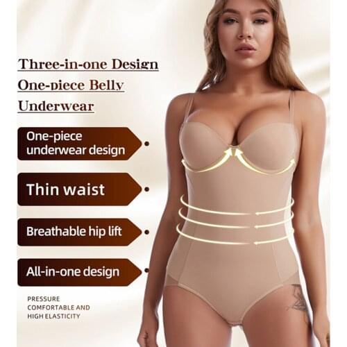 New Full Body Shaper Bodysuit Waist Trainer Seamless Shapewear Sexy Women Corrective Underwear Tummy Slimming Corset Modeling