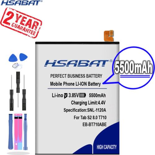 0 Cycle 5200mAh EB-BT710ABE Battery for Samsung Galaxy Tab S2 8.0 SM-T710 T713 T715 T715C T715Y T719 T719C T719N T715Y T713N