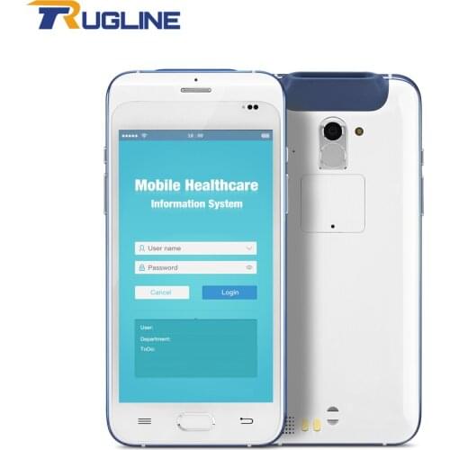 New Arrival Android 6.0 Logistic Mobile Computer Healthcare PDA With Barcode Scanner Fingerprint Reader And NFC Reader