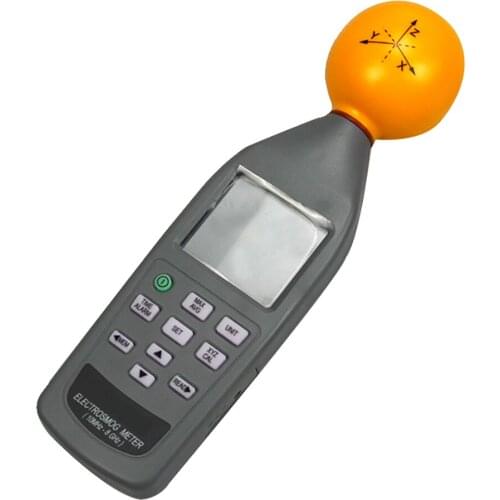 TES593 New High Frequency Electromagnetic Radiation Detector Portable Digital High sensitive Radiation Tester Meter Instrument