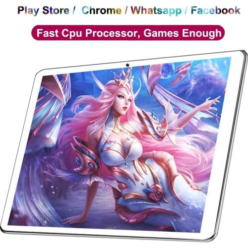 Newest 10 inch Tablet PC Dual Glass Phone Call Android 9.0 32GB ROM 5G WIFI tablette Google Play 10.1"планшет Tablets IPS Screen