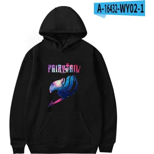 Anime Hoodies Men/Women Clothing Fairy Tail Hoodie Boys/girls 2D Print Clothes Sudaderas Harajuku Sweatshirt Fairy Tail Tops