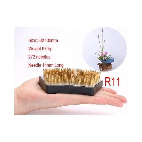 Fan Shape Japanese ikebana flower holder base japan Florist ishizaki Floral kenzan