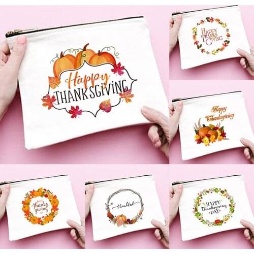 Female Tampon Storage Bag Portable Makeup Case Travel Cosmetic Case Toiletries Organizer Student Pencil Pouch Thanksgiving Gift