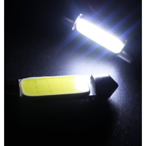 2pcs Car LED Light Motorbike Reading Lights Lighting Auto Interior Lamp Bulb 31mm 36mm 39mm 41mm lamps led Super Brightlamp bulb