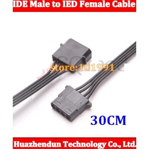 5pcs 4Pin IDE Molex Male to Female M/F EXTENSION Power Supply Cable Ribbon CablePhotos: CORD 18AWG Wire 30cm