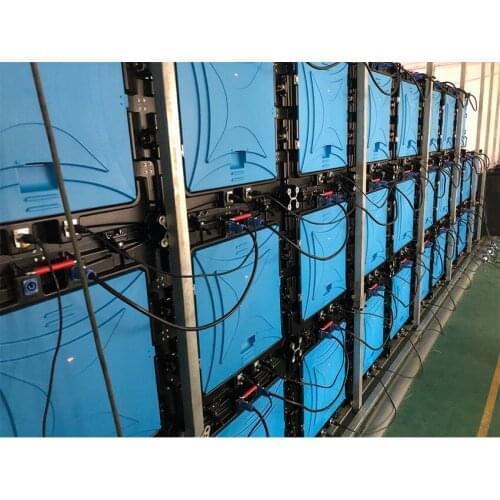 8pcs Indoor P4mm Die Casting Aluminum Panel 512x512mm Led Video Wall Led Display Panel RGB Advertising LED Screen